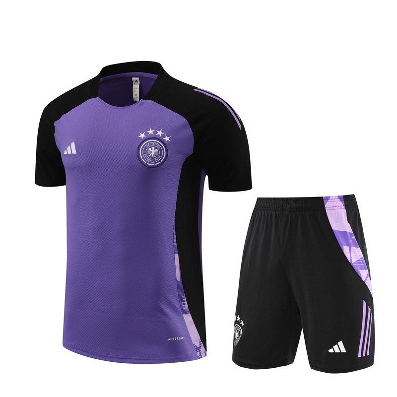 AAA Quality Germany 24/25 Purple/Black Training Kit Jerseys